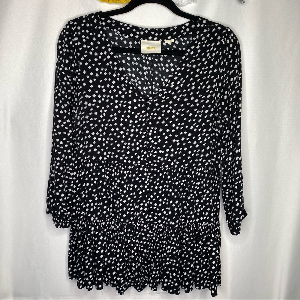 Anthropologie Maeve Lila Tiered Tunic Top - Picture 4 of 15
